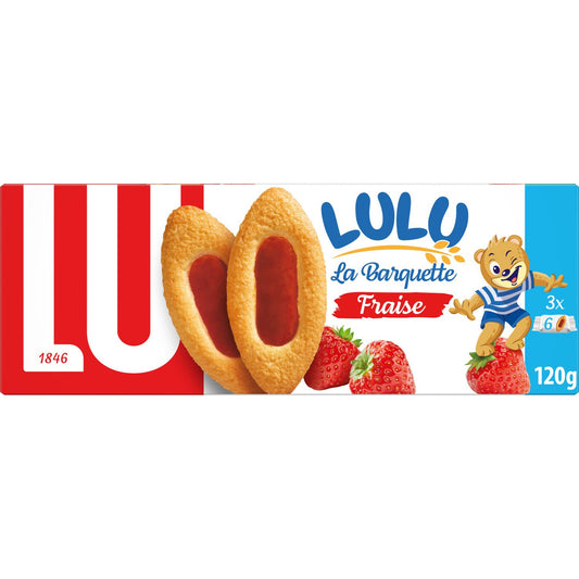 LU Strawberry Biscuits La Barquette