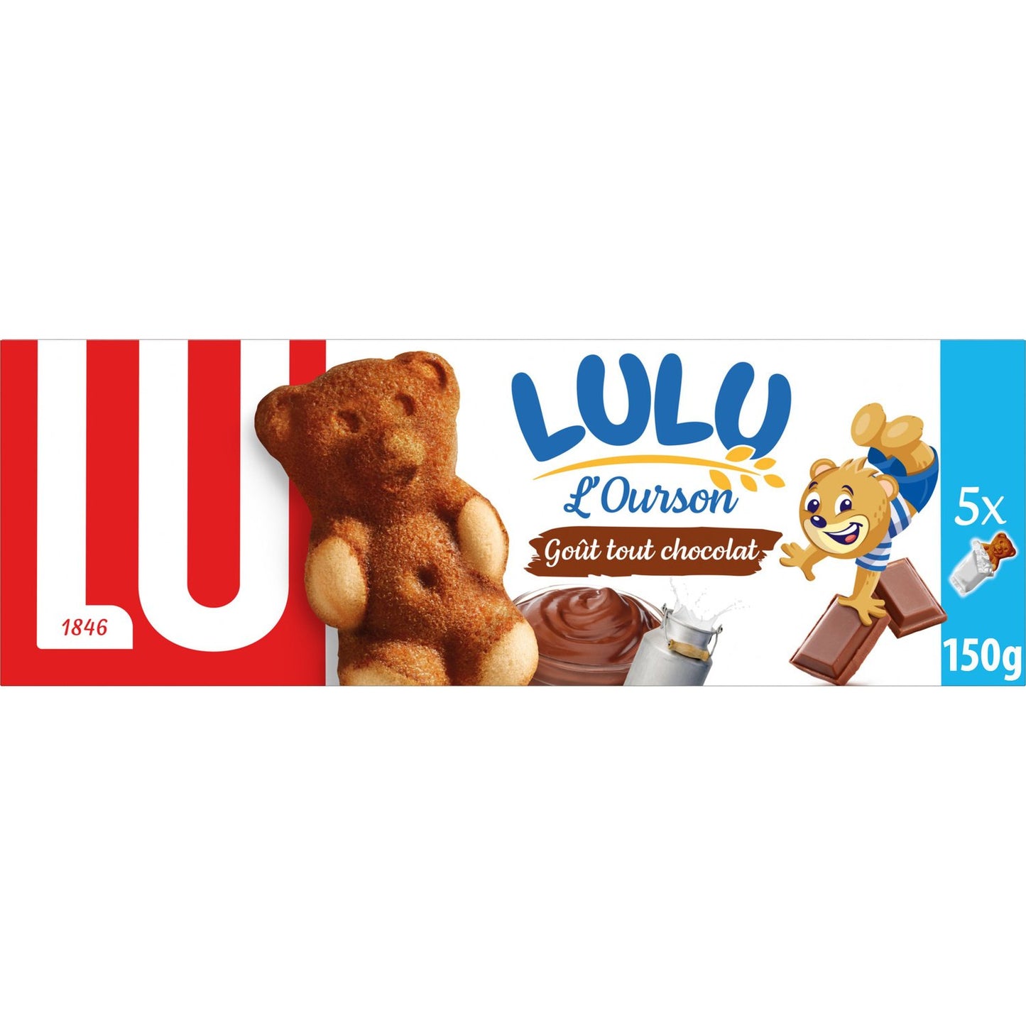 LuLu Bear Chocolate Filled Cakes