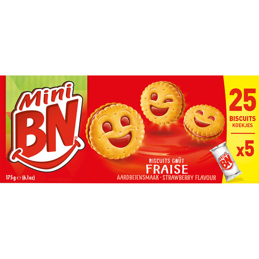 BN Mini Strawberry Flavored Biscuits