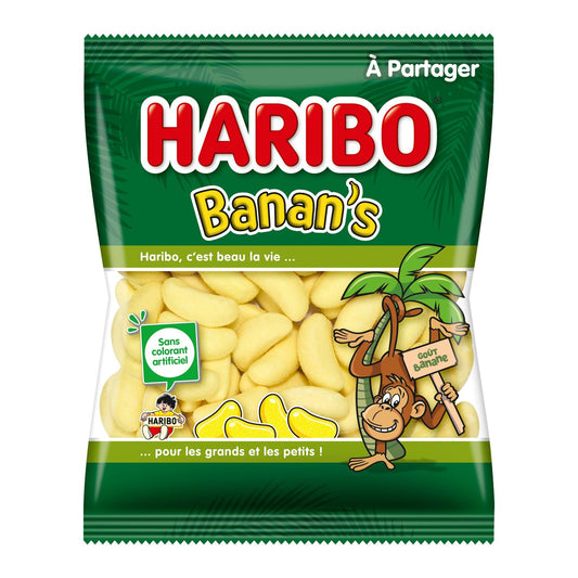 Haribo Banana Candies 300g