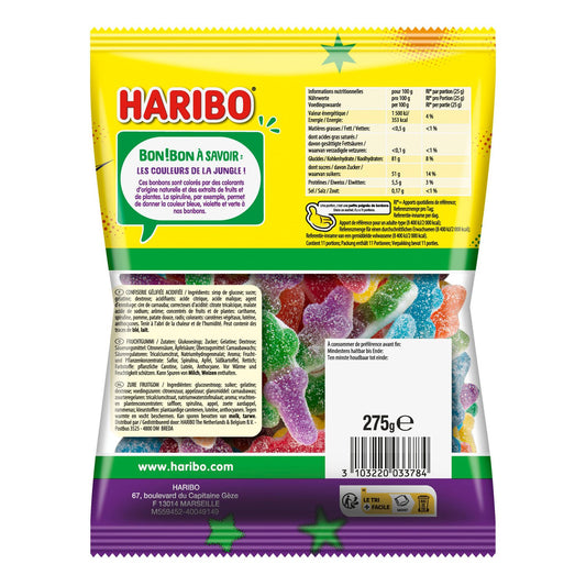 Haribo Croco Pik candies 275g