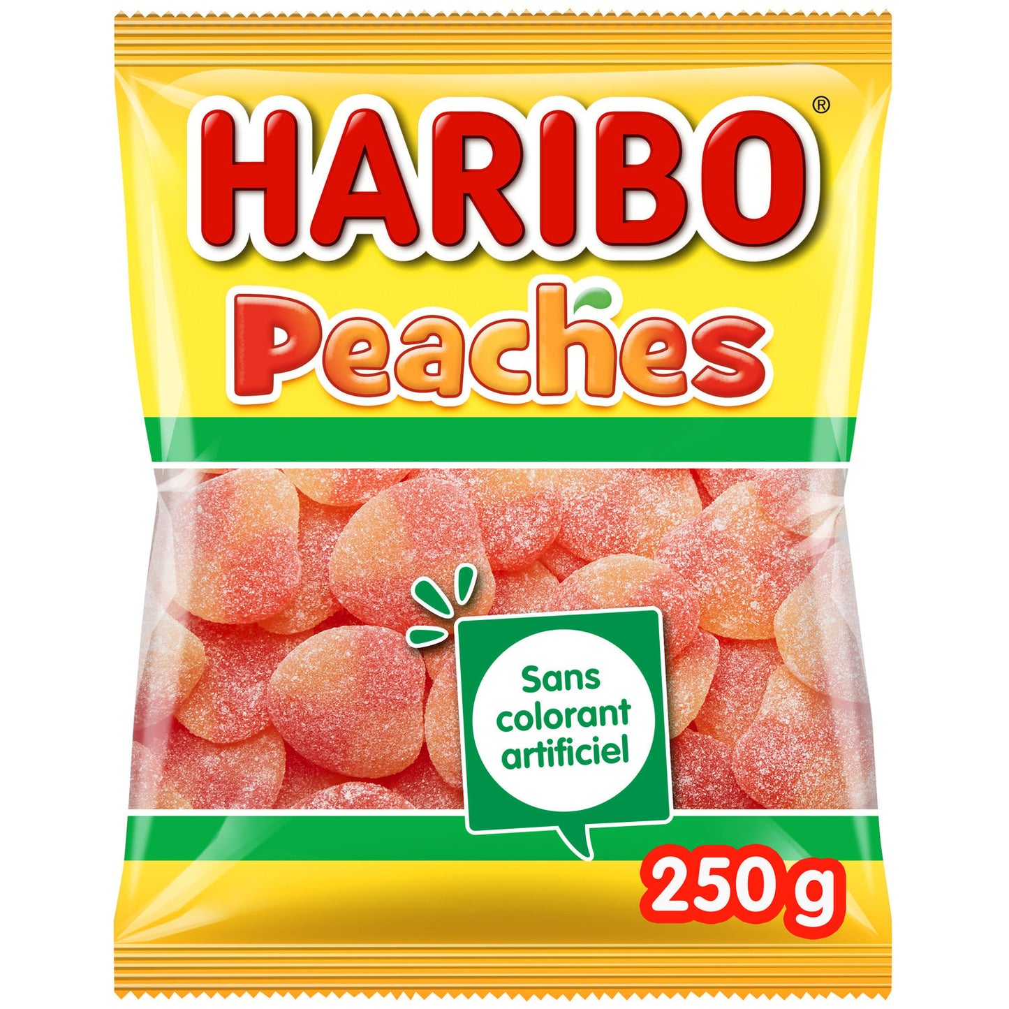 Haribo Peaches Candies 250g