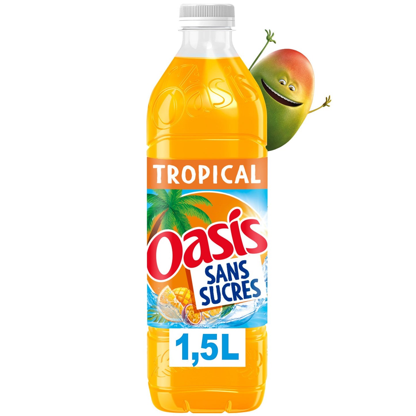 Oasis Tropical Fruit Drink with No Added Sugar 1,5L