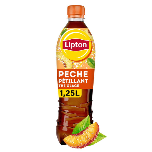 Lipton Sparkling Peach Ice Tea Drink 1,5L