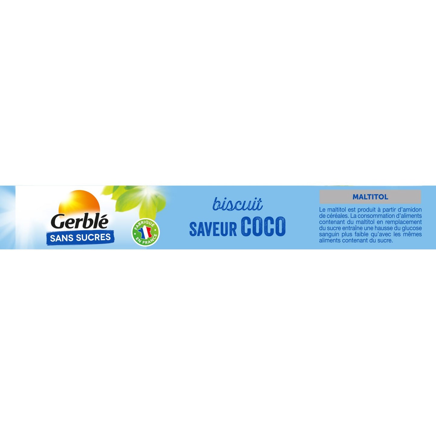 GERBLE Sugar-Free Coconut Flavored Biscuit