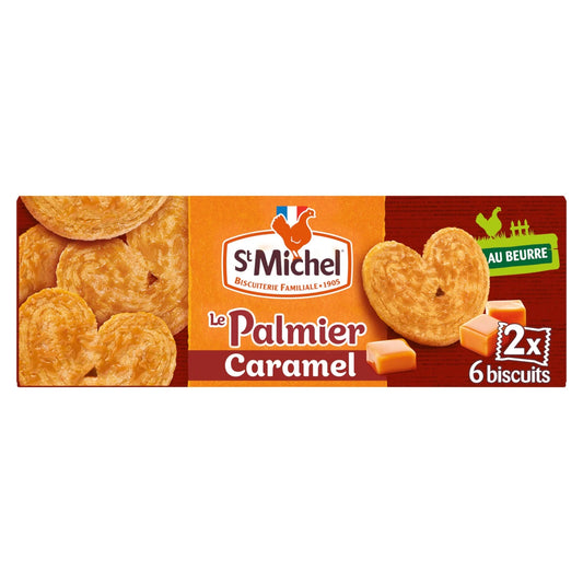 Caramel Palmier Biscuits ST MICHEL