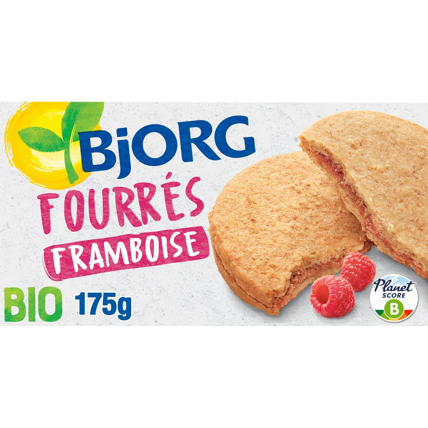 BJORG Organic Raspberry Filled Cookies