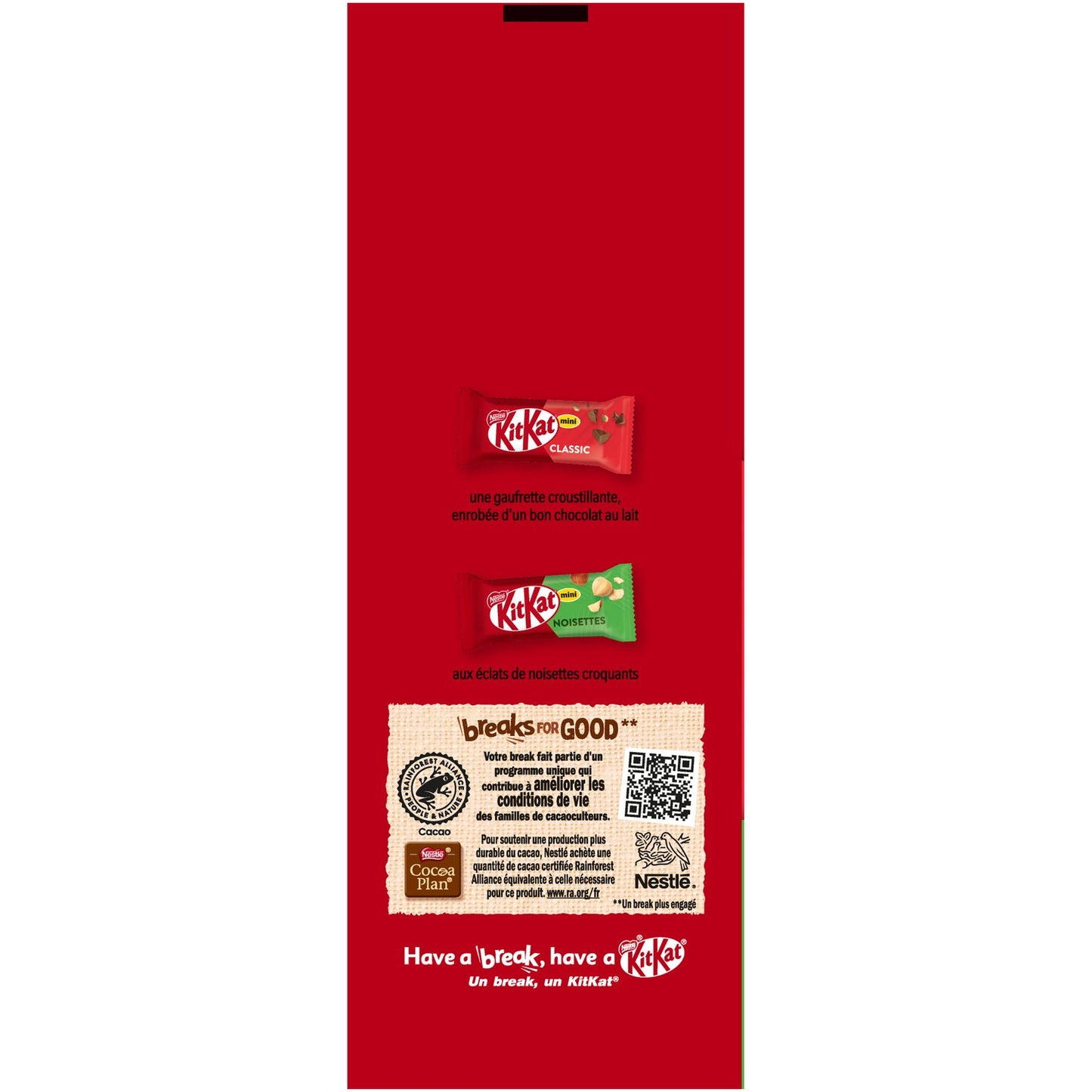 KitKat Mini Mix - Milk Chocolate Bars 240g