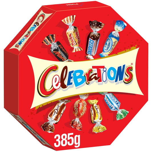 Celebrations Assortment of milk chocolates 385g