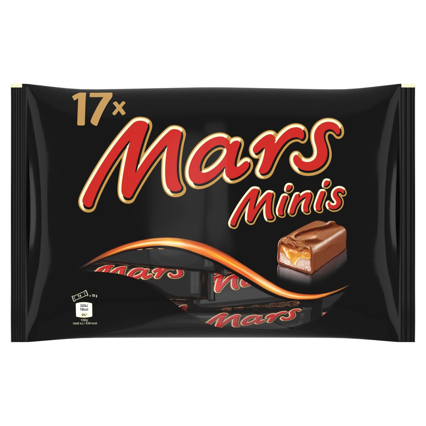Mars Mini Milk Caramel Chocolate Bars 17x