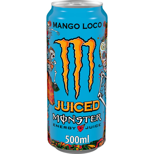 Monster Mango Loco Flavored Energy Drink 50cl