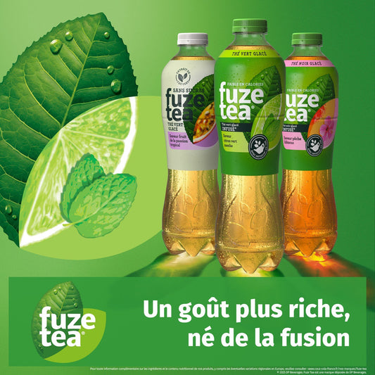 Fuze Tea Ice Tea Drink: Peach and Hibiscus 1,25L