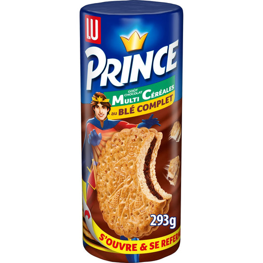 Prince LU Whole Wheat Chocolate Filled Multigrain Biscuits