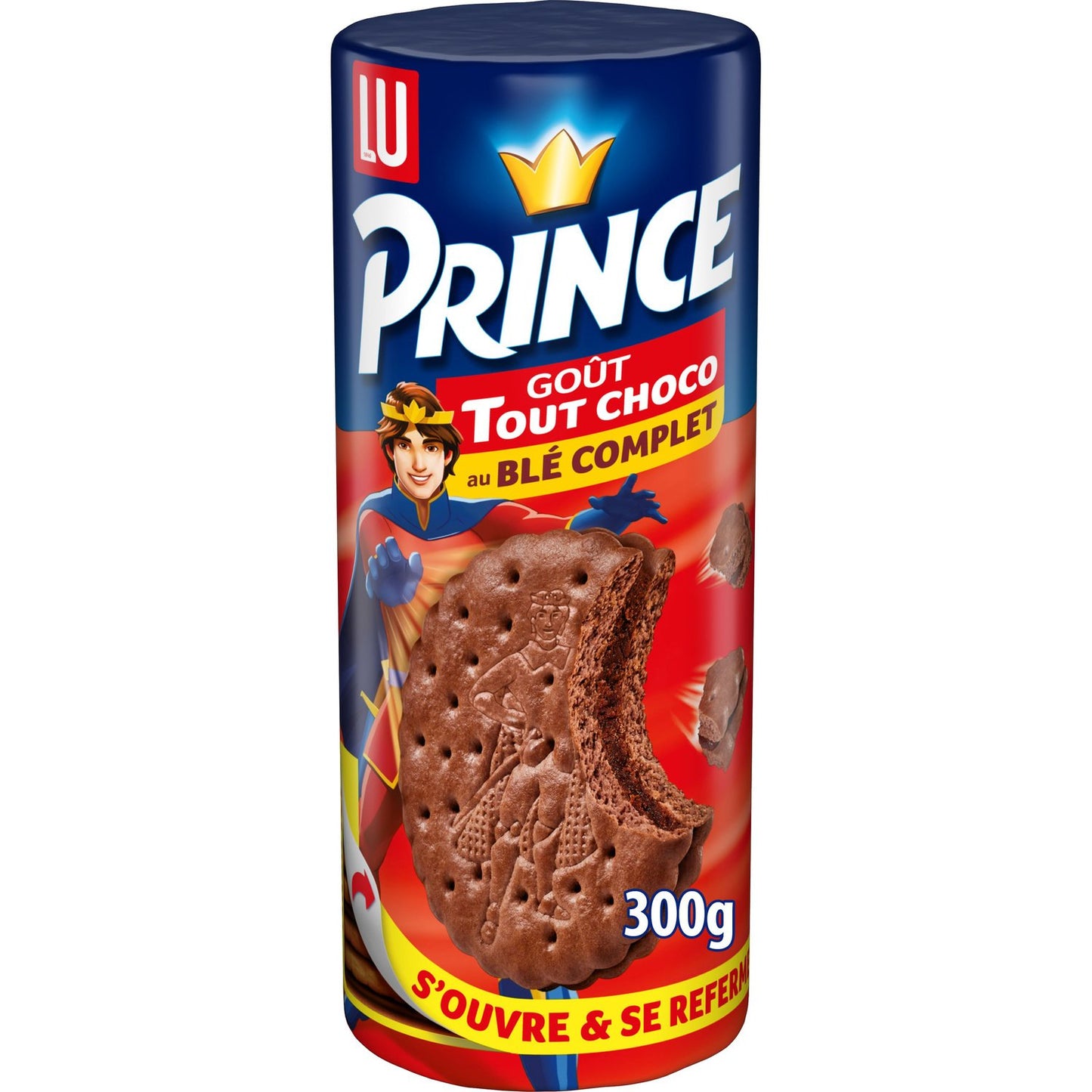 Prince LU all-Chocolate Filled Whole Wheat Biscuits
