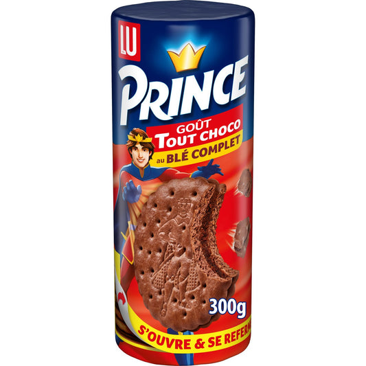 Prince LU all-Chocolate Filled Whole Wheat Biscuits