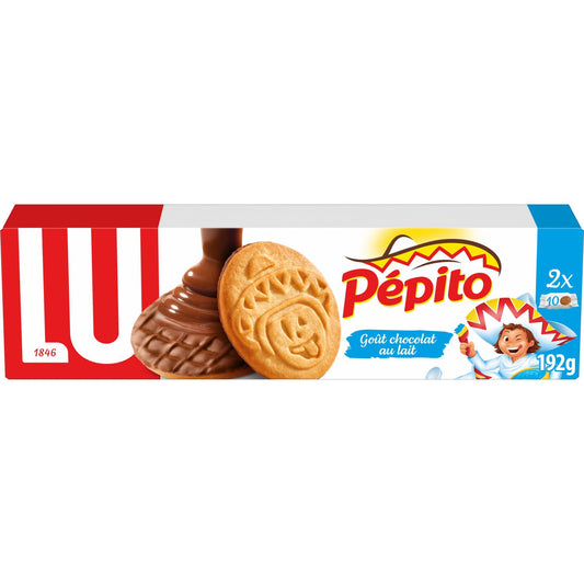 Pepito LU Milk Chocolate Coated Biscuits