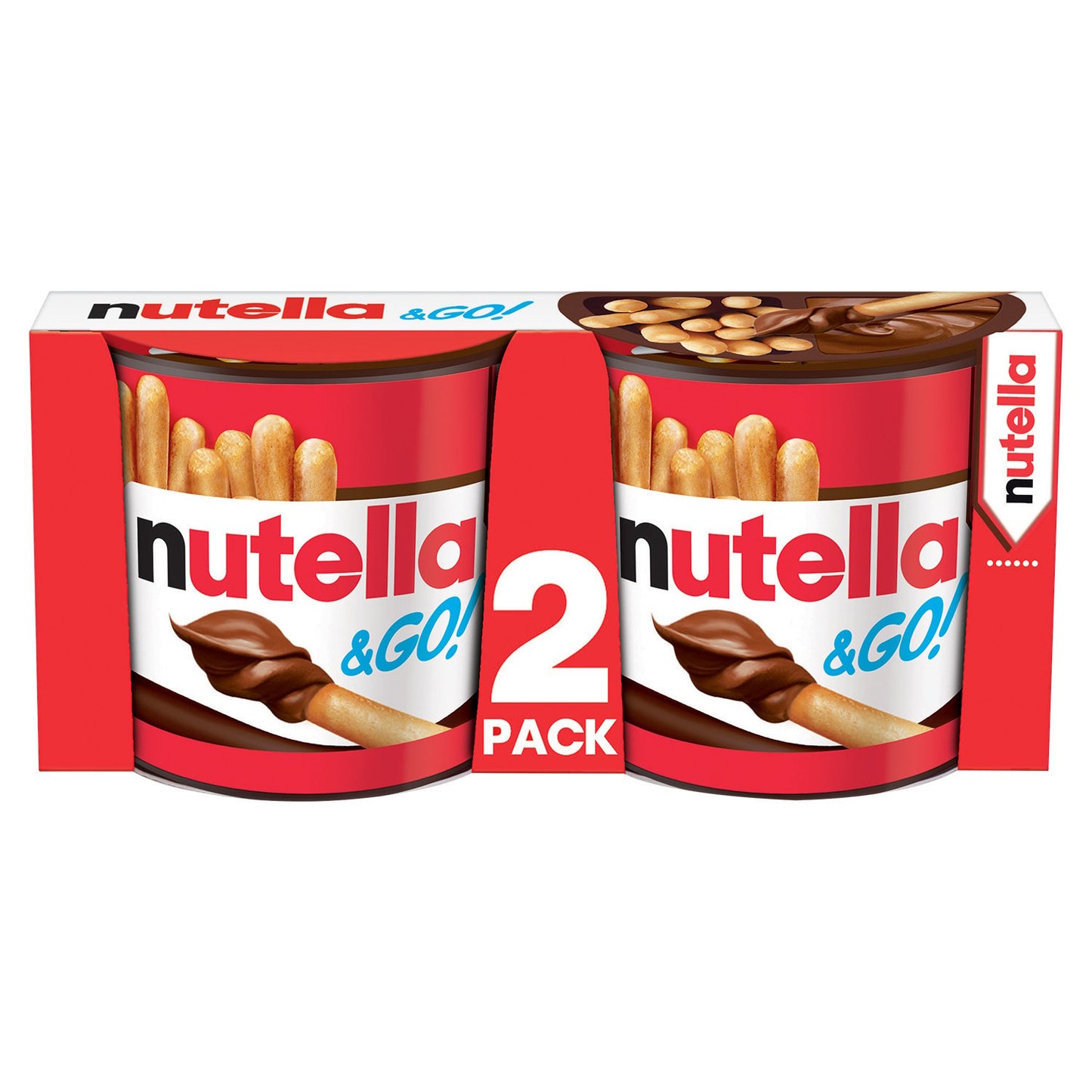 Nutella & Go Hazelnut and Cocoa Biscuits