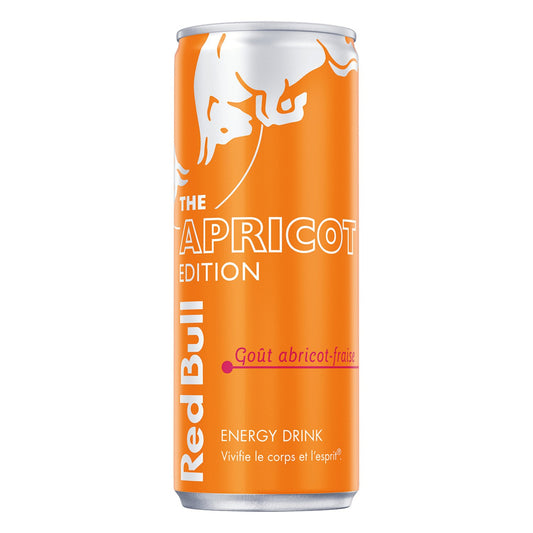 Red Bull Apricot-Strawberry Flavored Energy Drink 25cl