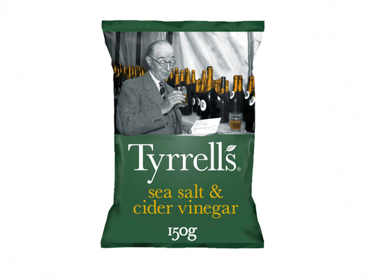 TYRRELL'S Chips Sel de mer et vinaigre de cidre
