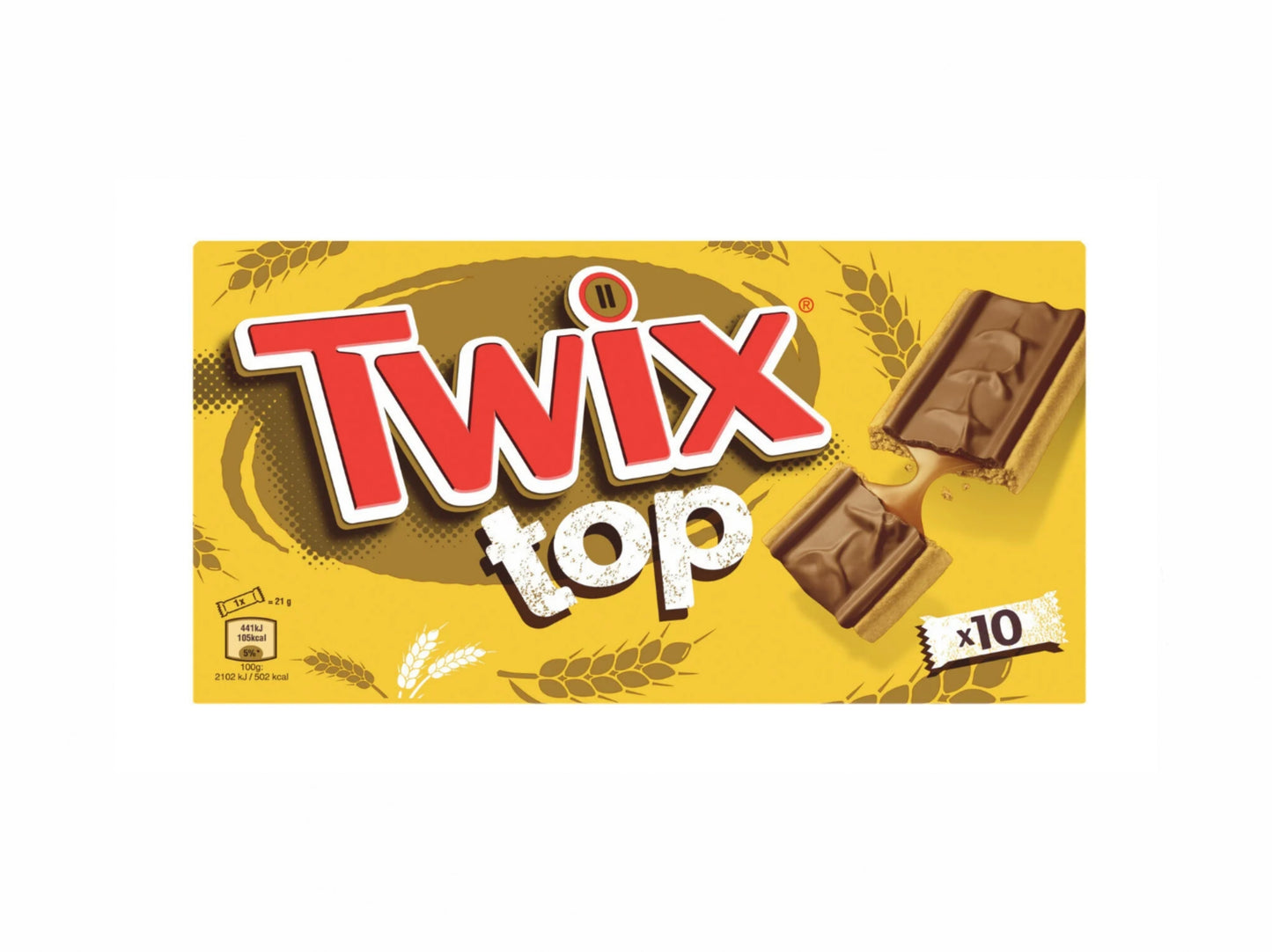 Twix Top Biscuit chocolat caramel