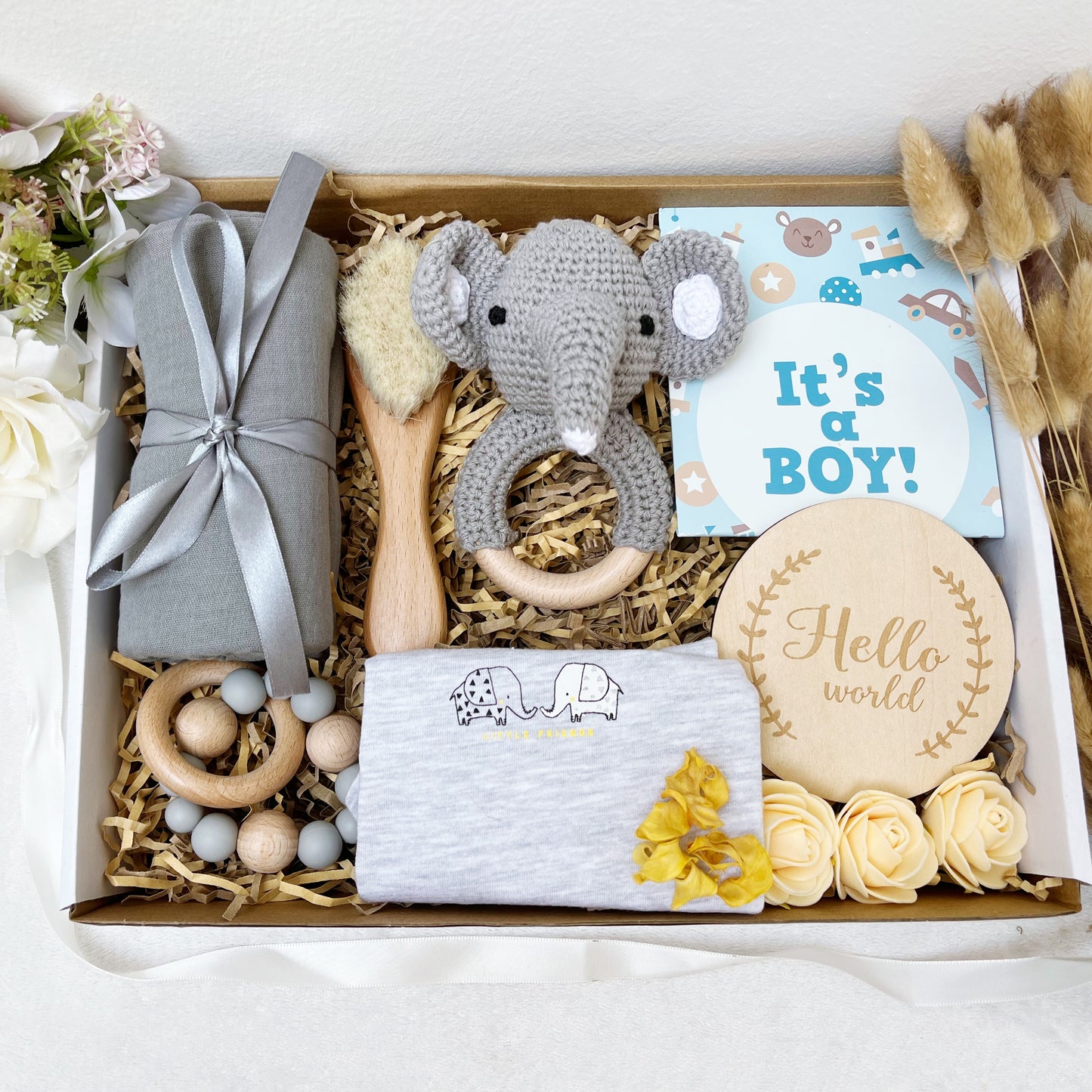 Coffret naissance bébé garçon