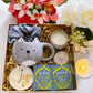 Coffret cadeau mug chat