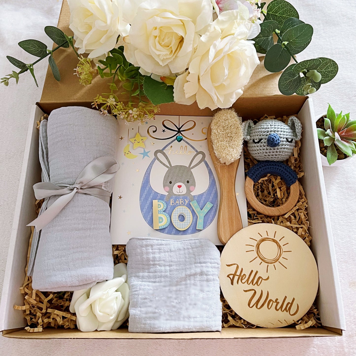 Coffret naissance bébé garçon