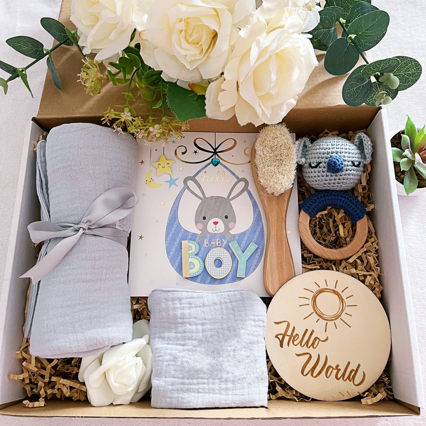 Coffret naissance bébé garçon