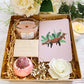 Coffret cadeau rose