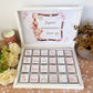 Boîte de chocolats personnalisée anniversaire fille