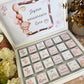 Boîte de chocolats personnalisée anniversaire fille