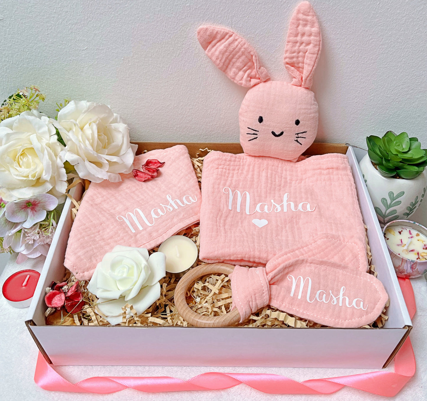 Coffret naissance fille personnalisé