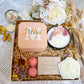 Boîte à bijoux rose personnalisée coffret