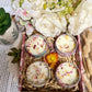 Coffret bougies fleurs séchées