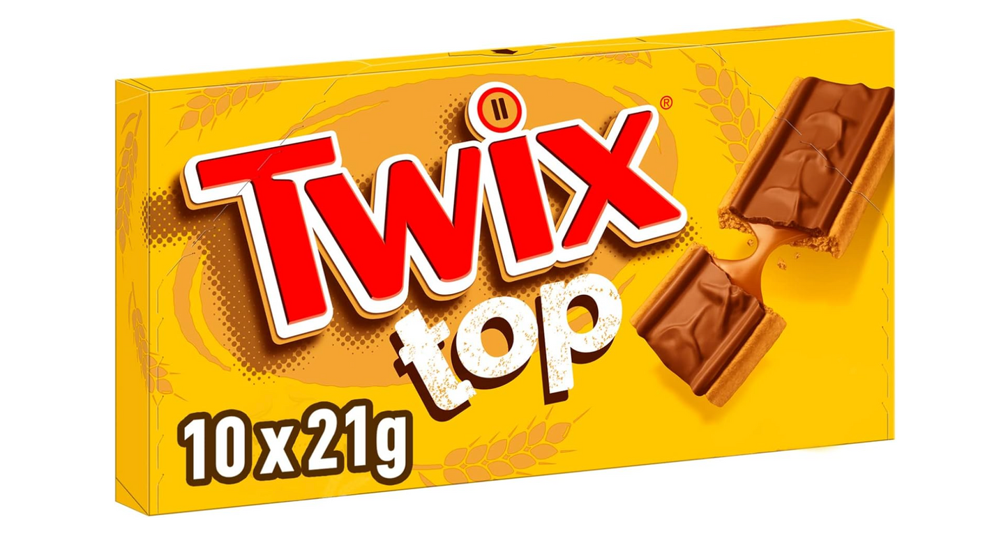 Twix Top Biscuit chocolat caramel