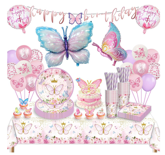 Kit de décoration papillon