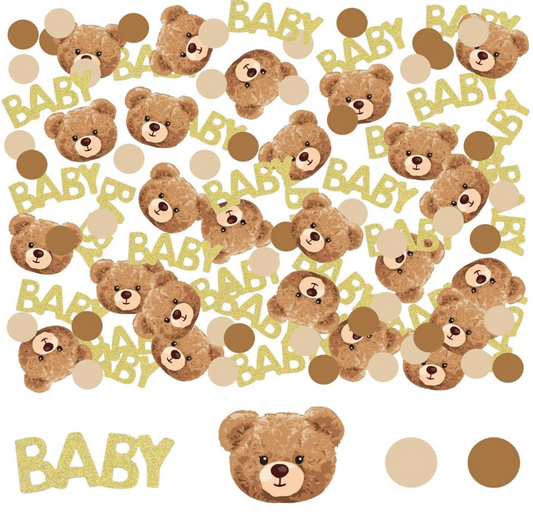 200x Baby Bear Confetti