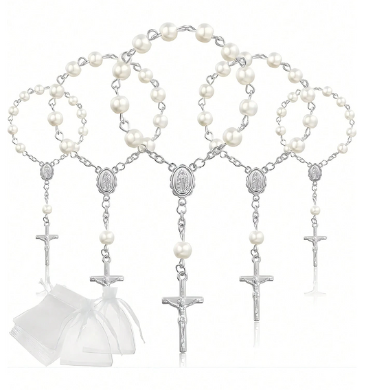 10x cadeaux bracelets pour baptême