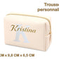 Trousse personnalisée coffret femme