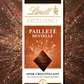 Tablette de chocolat noir Lindt crêpe dentelle