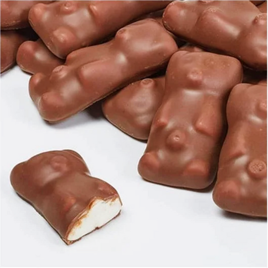 Ourson guimauve chocolat au lait vrac 100g