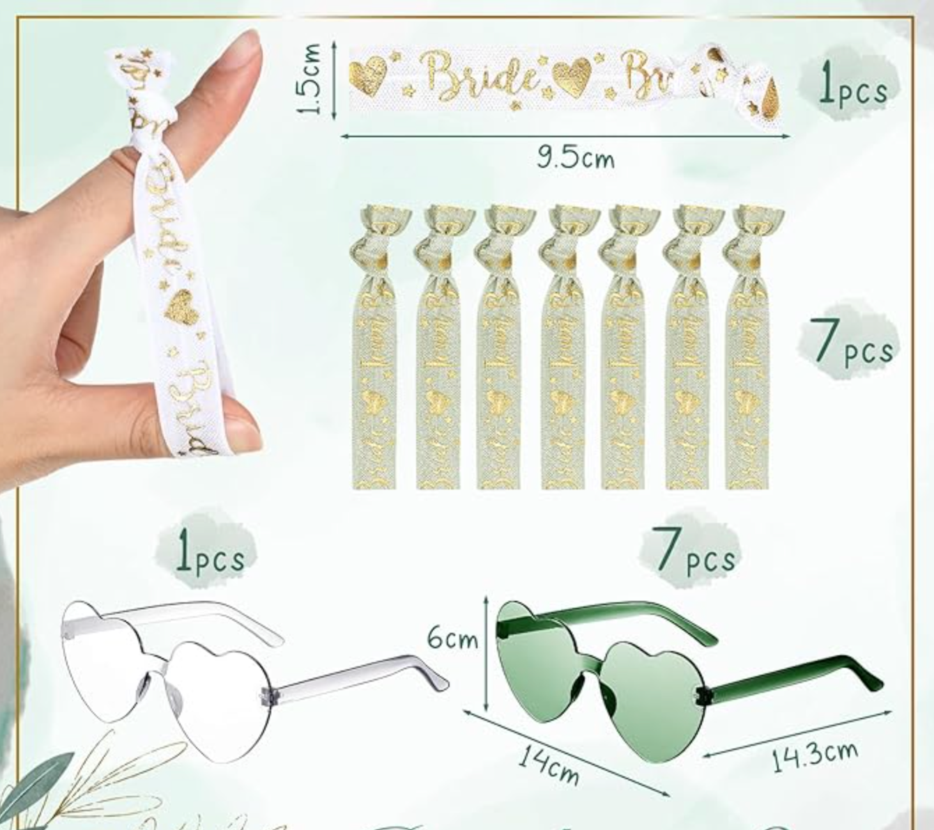 EVJF Accessories Glasses, Tattoos, Bracelets