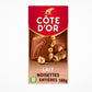 Côte d'or Chocolat noisettes entières