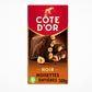 Tablette de chocolat noir Côte d'or