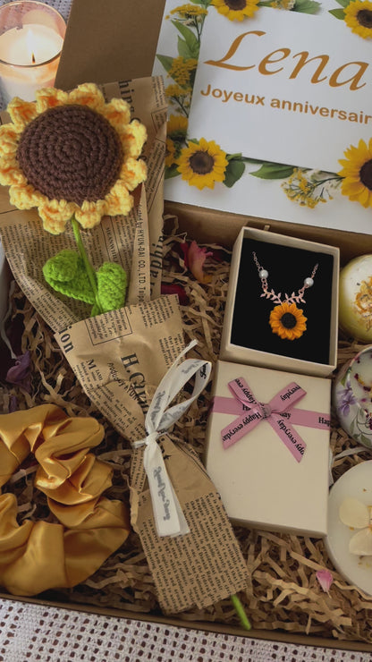 Coffret cadeau TOURNESOL