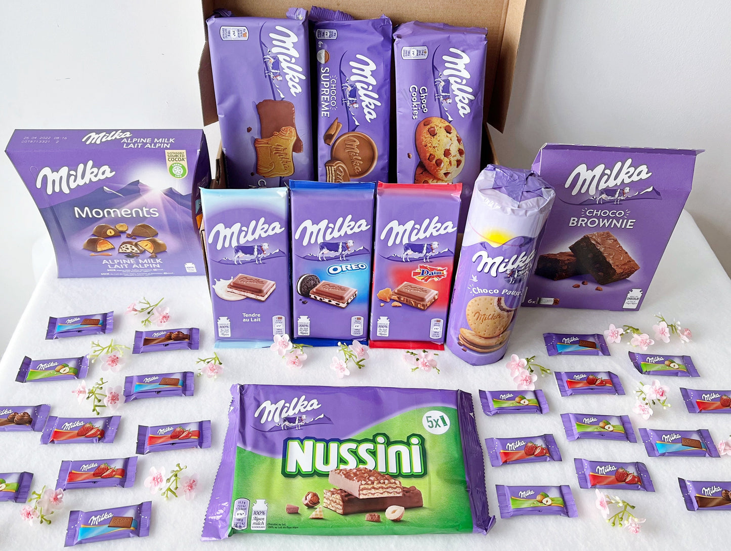 Assortiment de chocolats Milka