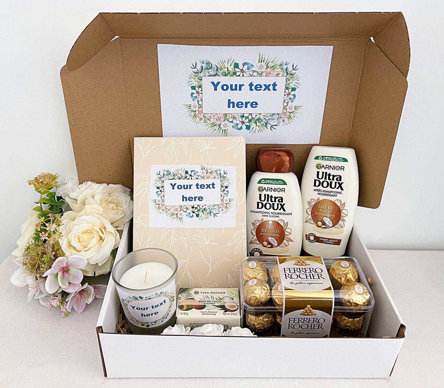 Coffret cadeau personnalisé