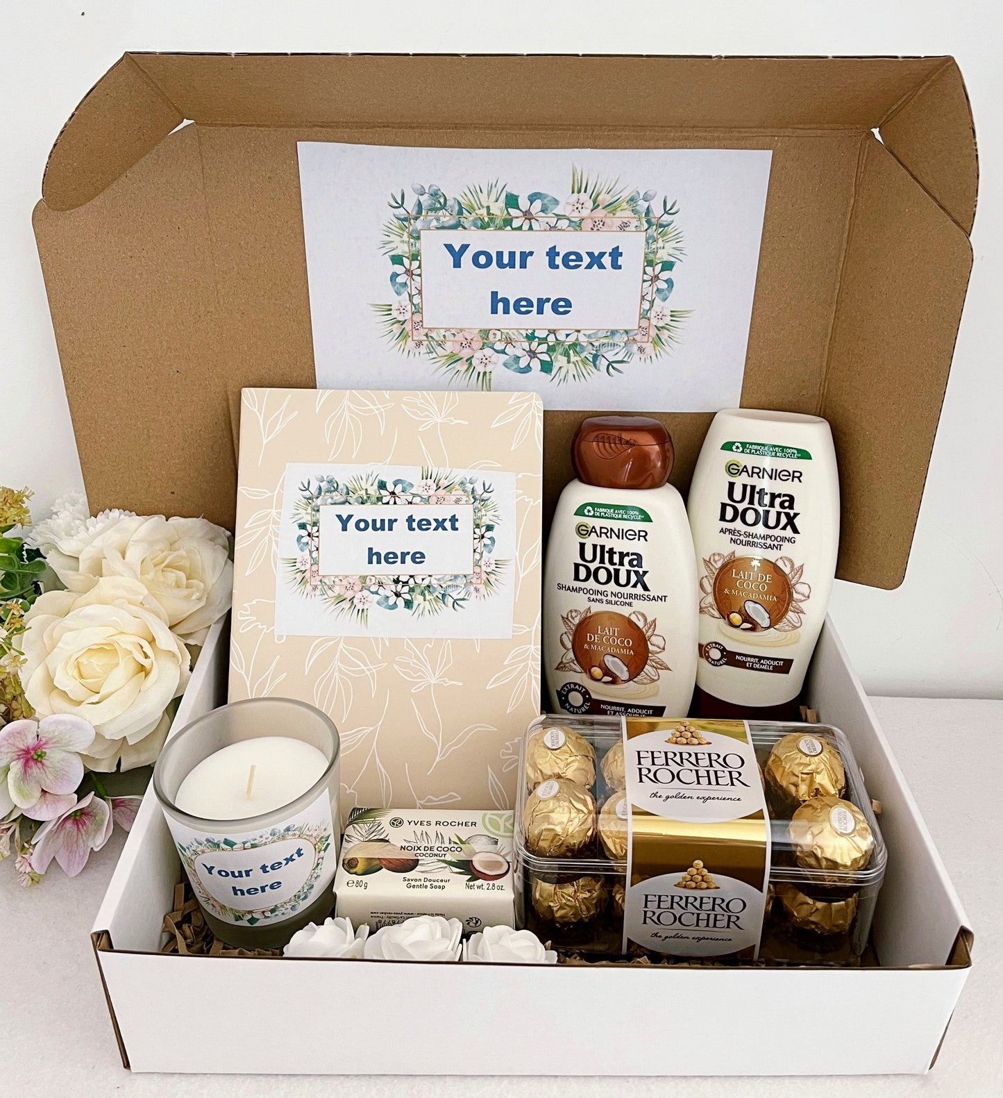 Coffret cadeau personnalisé