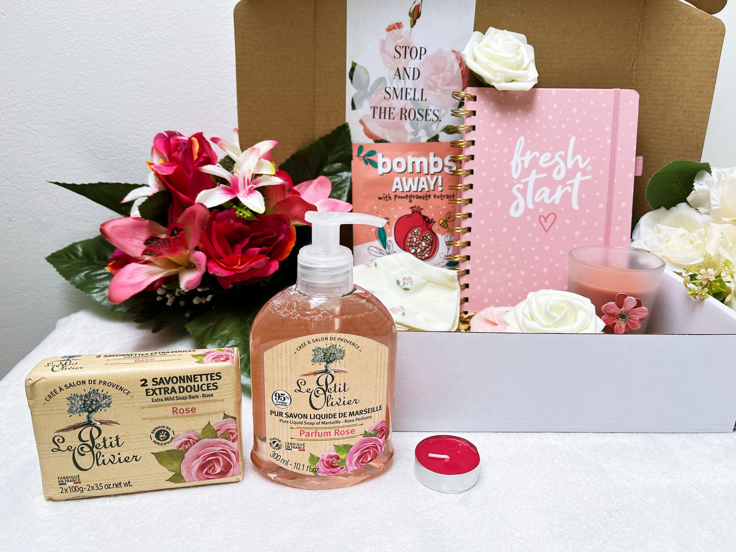 Coffret femme senteur rose