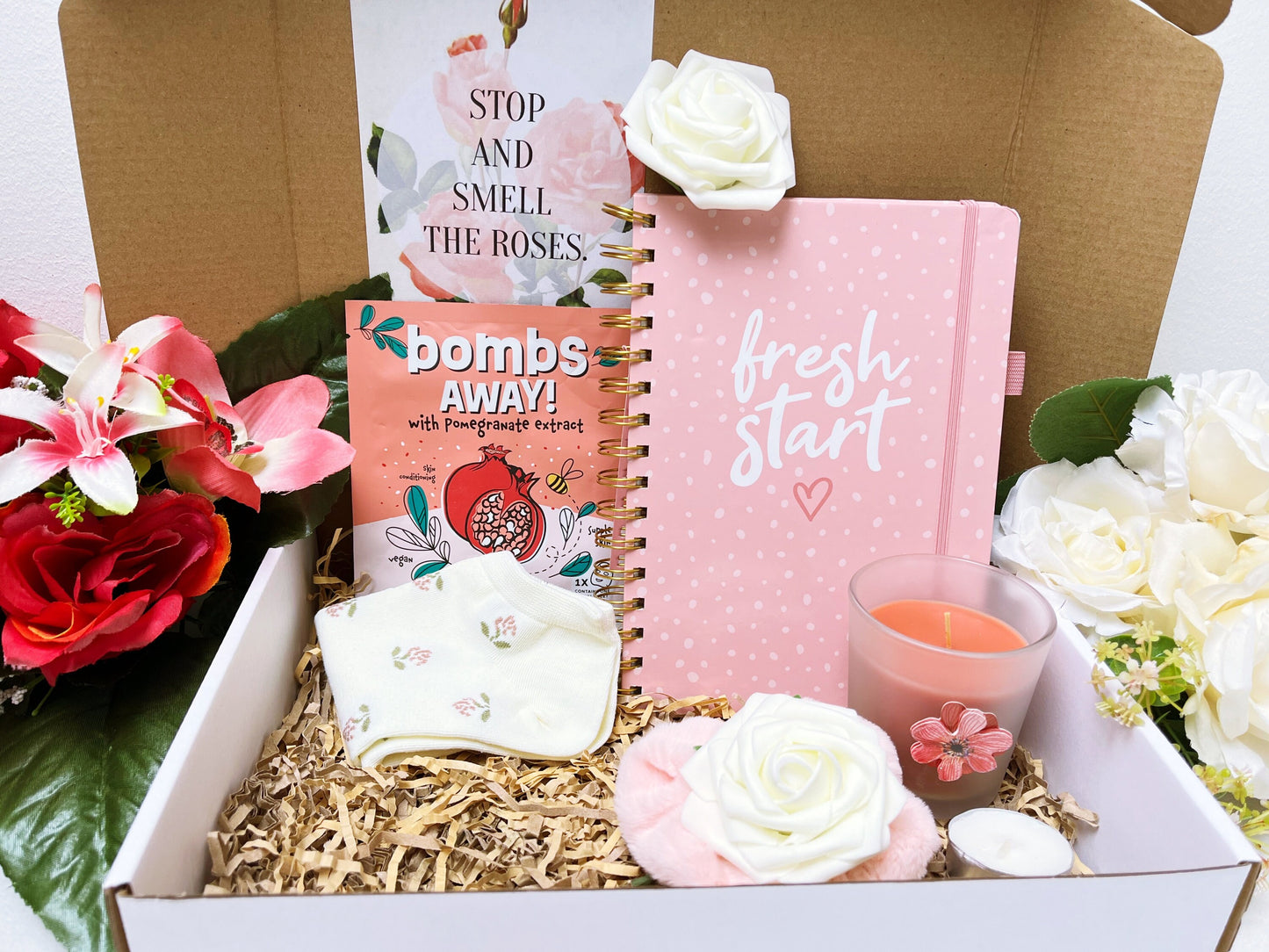 Coffret femme senteur rose